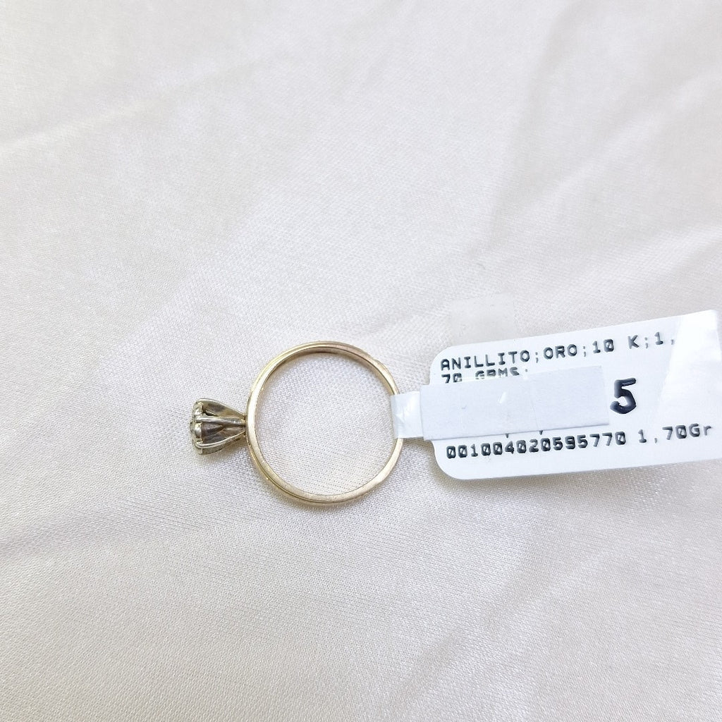 ANILLITO ORO 10 K 1,70 GRMS (SEMINUEVO)