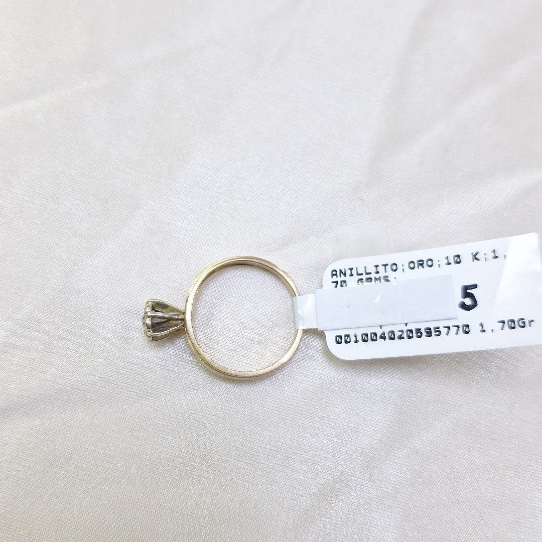 ANILLITO ORO 10 K 1,70 GRMS (SEMINUEVO)