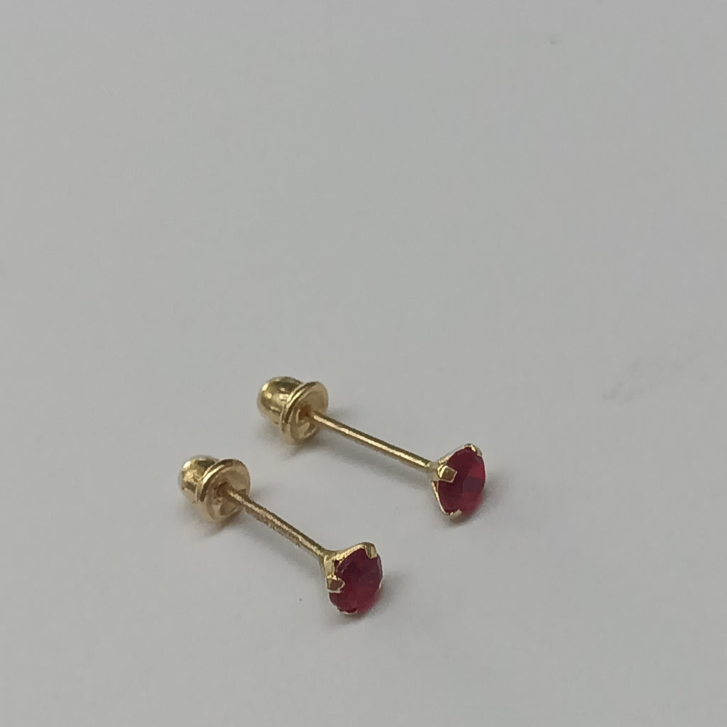 BROQUELES ORO 14K 1 (NUEVO)