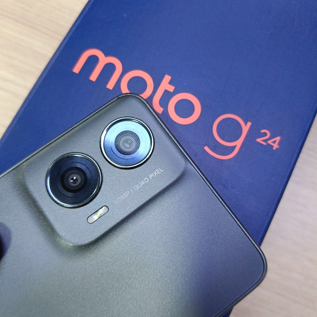 CELULAR MOTOROLA MOTO G24 XT2423-1 (2024) 128 GB 4 GB RAM (SEMINUEVO)