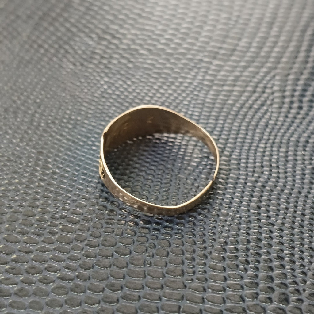 ANILLO DE GRADUACIÓN ORO 8 K 0,80 GRMS (SEMINUEVO)