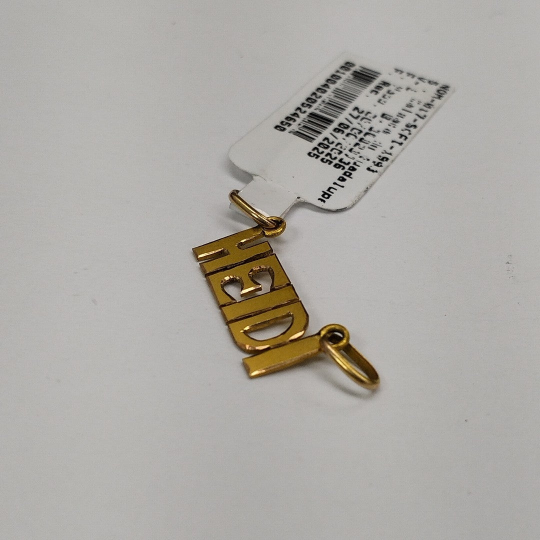 DIJE ORO 14 K 0,90 GRMS (SEMINUEVO)