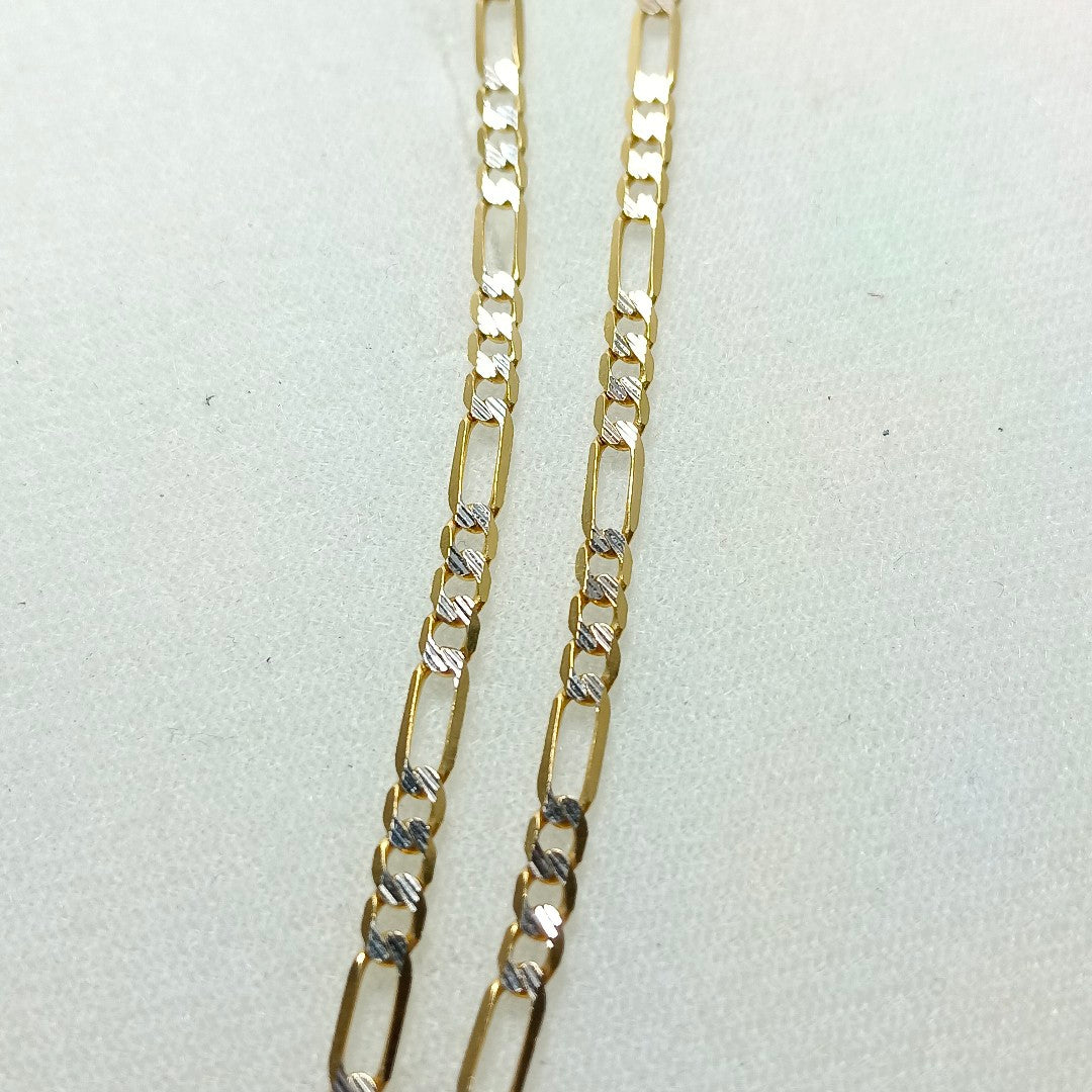 CADENA. ORO, RODIADO 14 K 6.5 GRMS (SEMINUEVO)