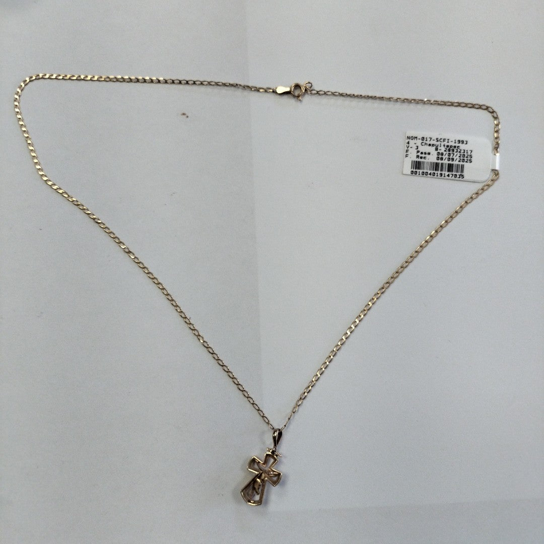 CADENA,DIJE ORO 14 K 3,50 GRMS (SEMINUEVO)