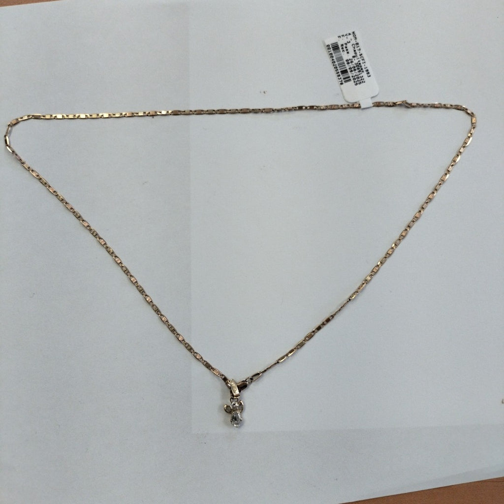 CADENA. ORO. 14 K 4.3 GRMS (SEMINUEVO)