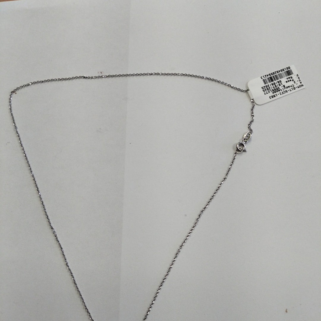 CADENA ORO BLANCO 14 K 1,30 GRMS (SEMINUEVO)