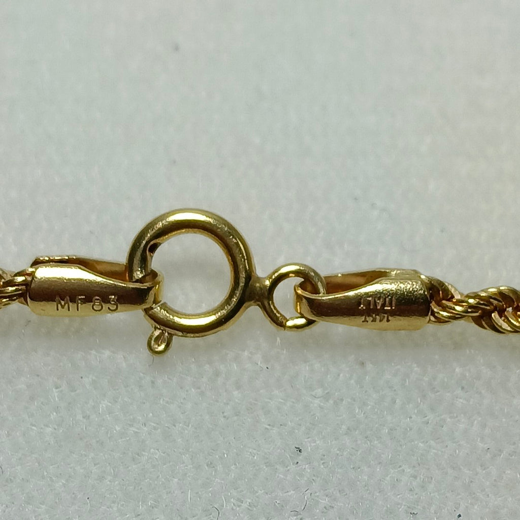 CADENA. ORO. 14 K 2.9 GRMS (SEMINUEVO)