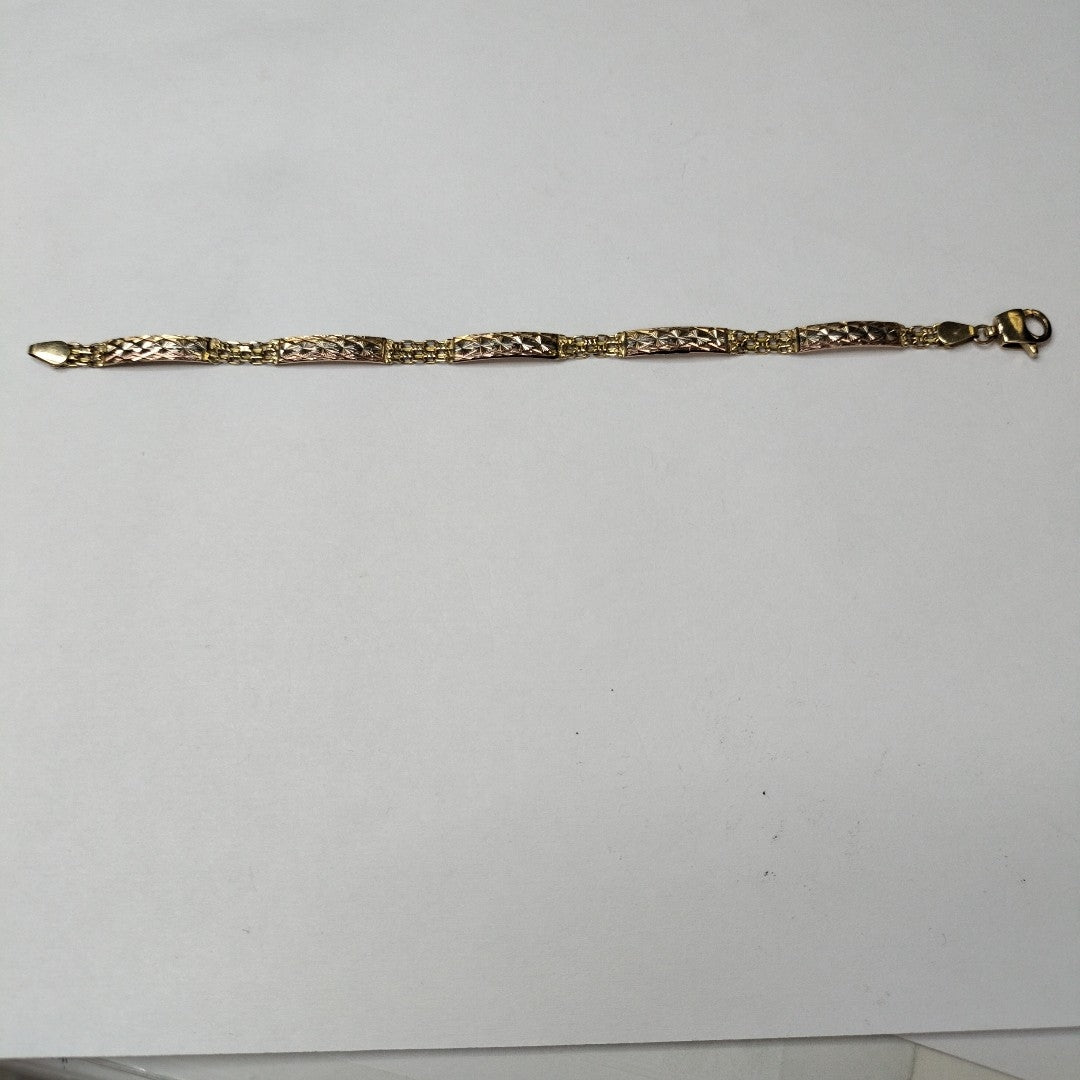PULSERA. ORO. 14 K 7.2 GRMS (SEMINUEVO)
