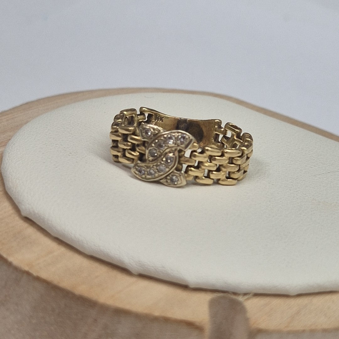 ANILLO. ORO. 10 K 4.9 GRMS (SEMINUEVO)