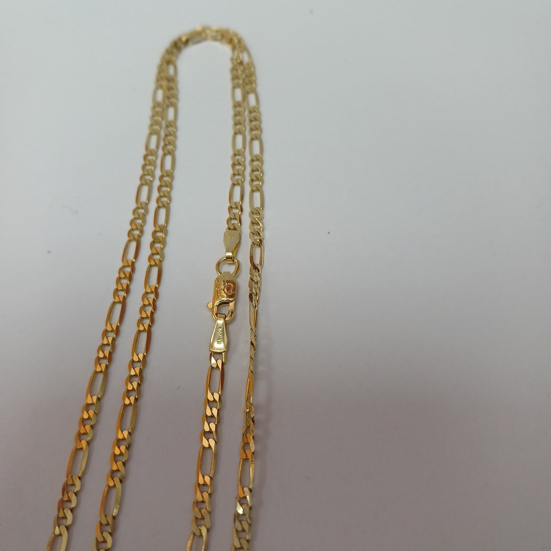 CADENAS CARTIER 3*1 AMARILLA ORO 14K 4.4 (NUEVO)