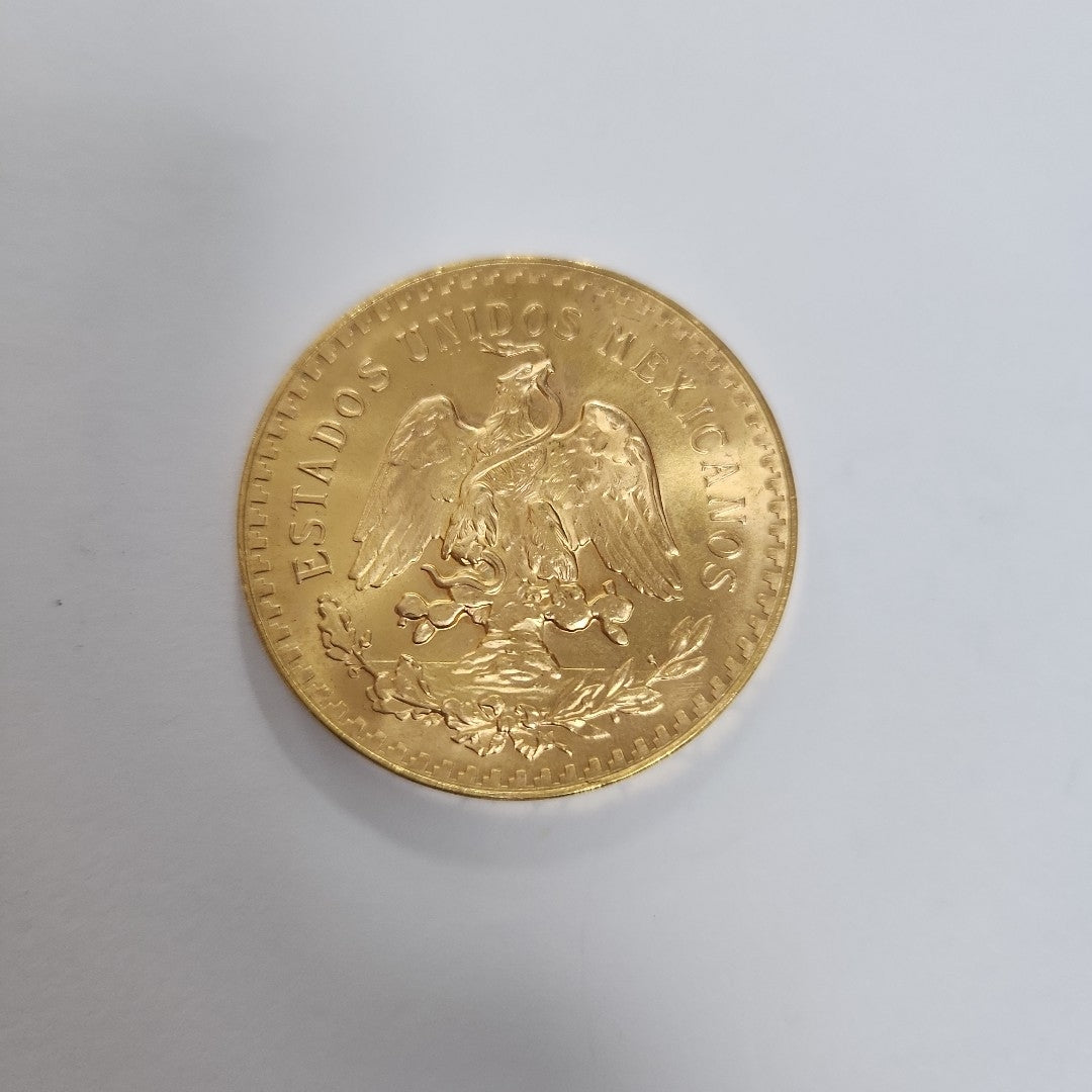 K1 41.6 GRMS - DESC. 0 GRAMOS - 21 K - AVALÚO 73008 * * IDENTIFICACIÓN MONEDA NOMINATIVA. * MATERIALES ORO. * CANTI (SEMINUEVO)