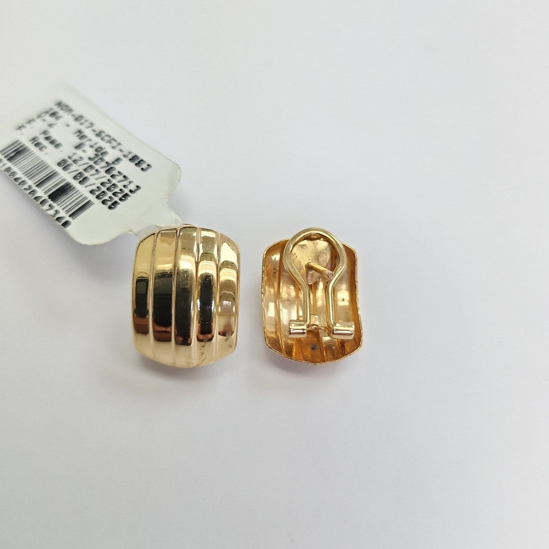 ARRACADAS PAR. ORO. 14 K 3.3 GRMS (SEMINUEVO)
