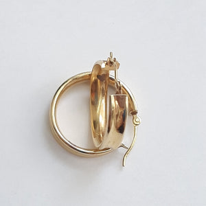 ARRACADAS PAR ORO 14 K 2,60 GRMS (SEMINUEVO)