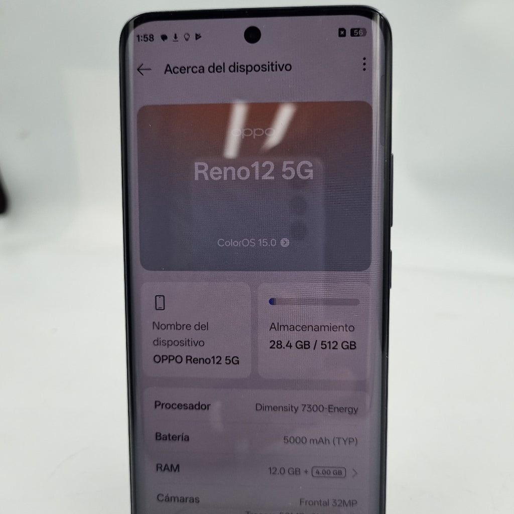 CELULAR OPPO   RENO12 5G CPH2625 (2024) 512 GB 12 GB RAM