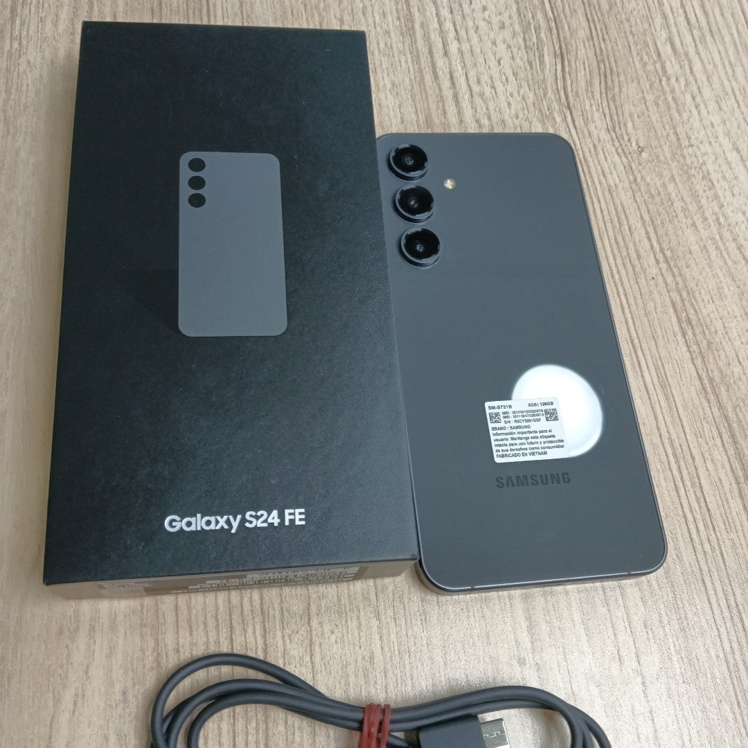 CELULAR SAMSUNG GALAXY S24 FE SM-S721B 128 GB 8 GB RAM (SEMINUEVO)