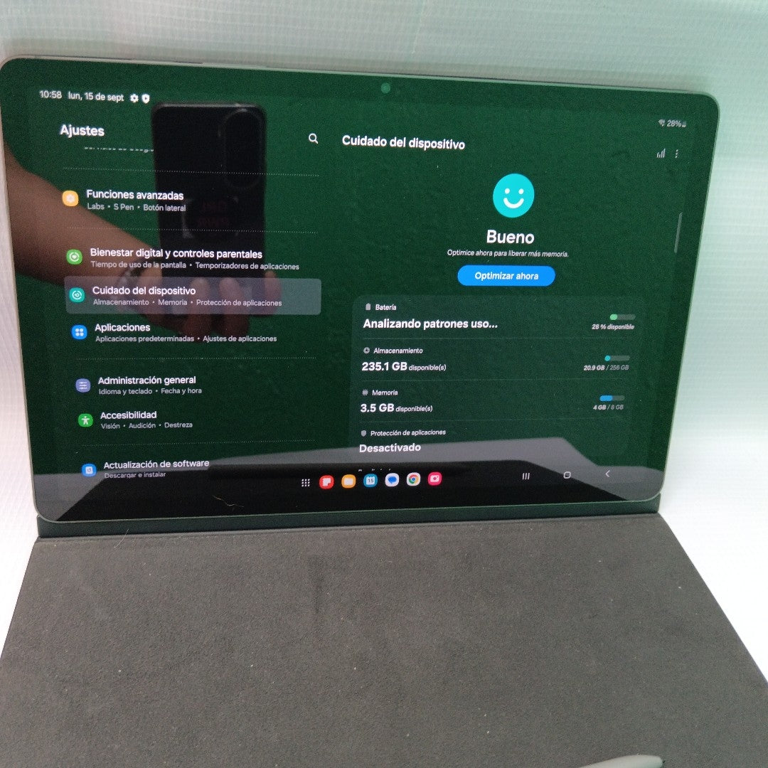 TABLETA SAMSUNG GALAXY TAB S9 FE SM-X510 (2023) 256 GB 8 GB RAM (SEMINUEVO)