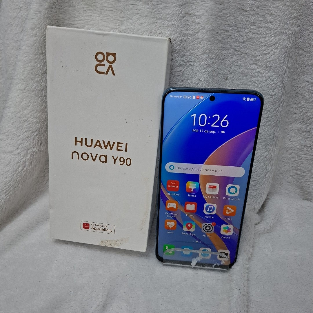 CELULAR HUAWEI NOVA Y90 CTR-LX3 128 GB 6 GB RAM (SEMINUEVO)