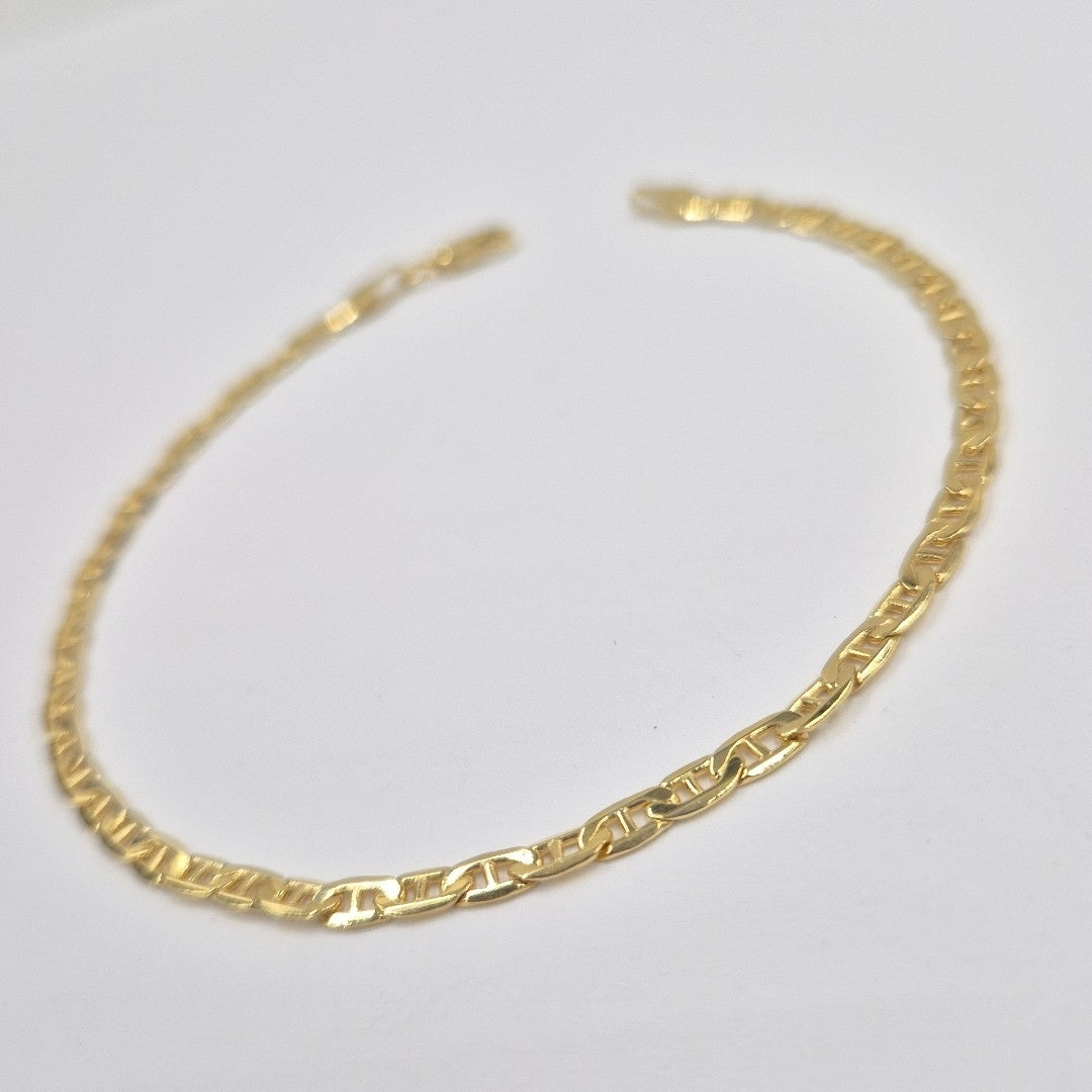 PULSERAS CABALLERO GUCCHI ORO 14K 4.5 (NUEVO)