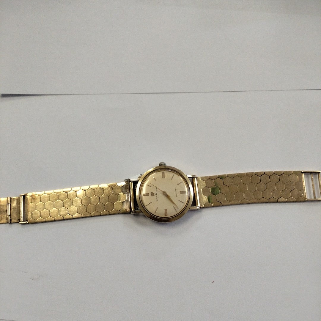RELOJ CAJA Y PULSO ORO. ORO. 14 K 36.3 GRMS (SEMINUEVO)