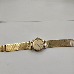 RELOJ CAJA Y PULSO ORO. ORO. 14 K 36.3 GRMS (SEMINUEVO)