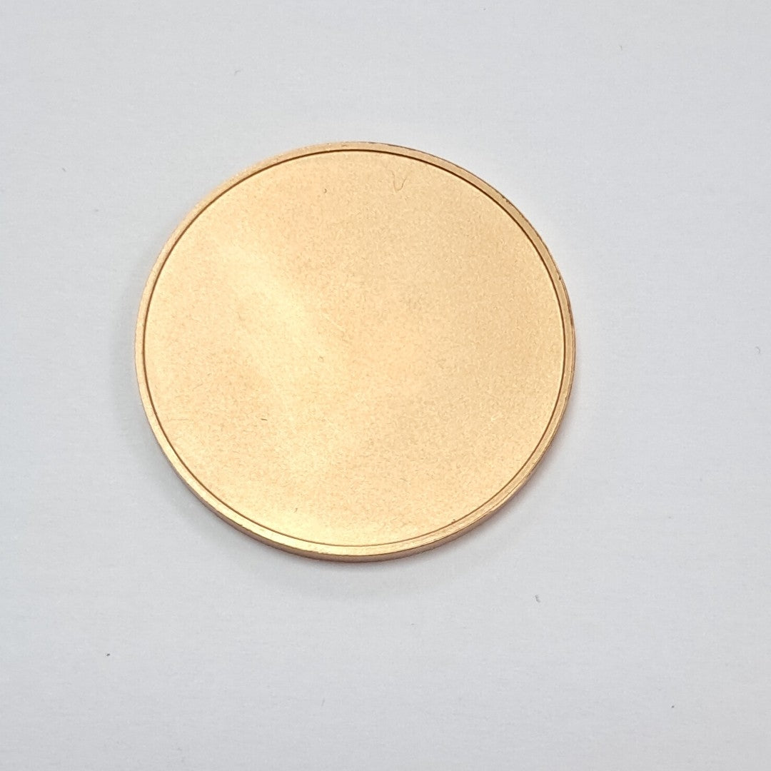 MEDALLA CONMEMORATIVA ORO 21 K 42,00 GRMS (SEMINUEVO)