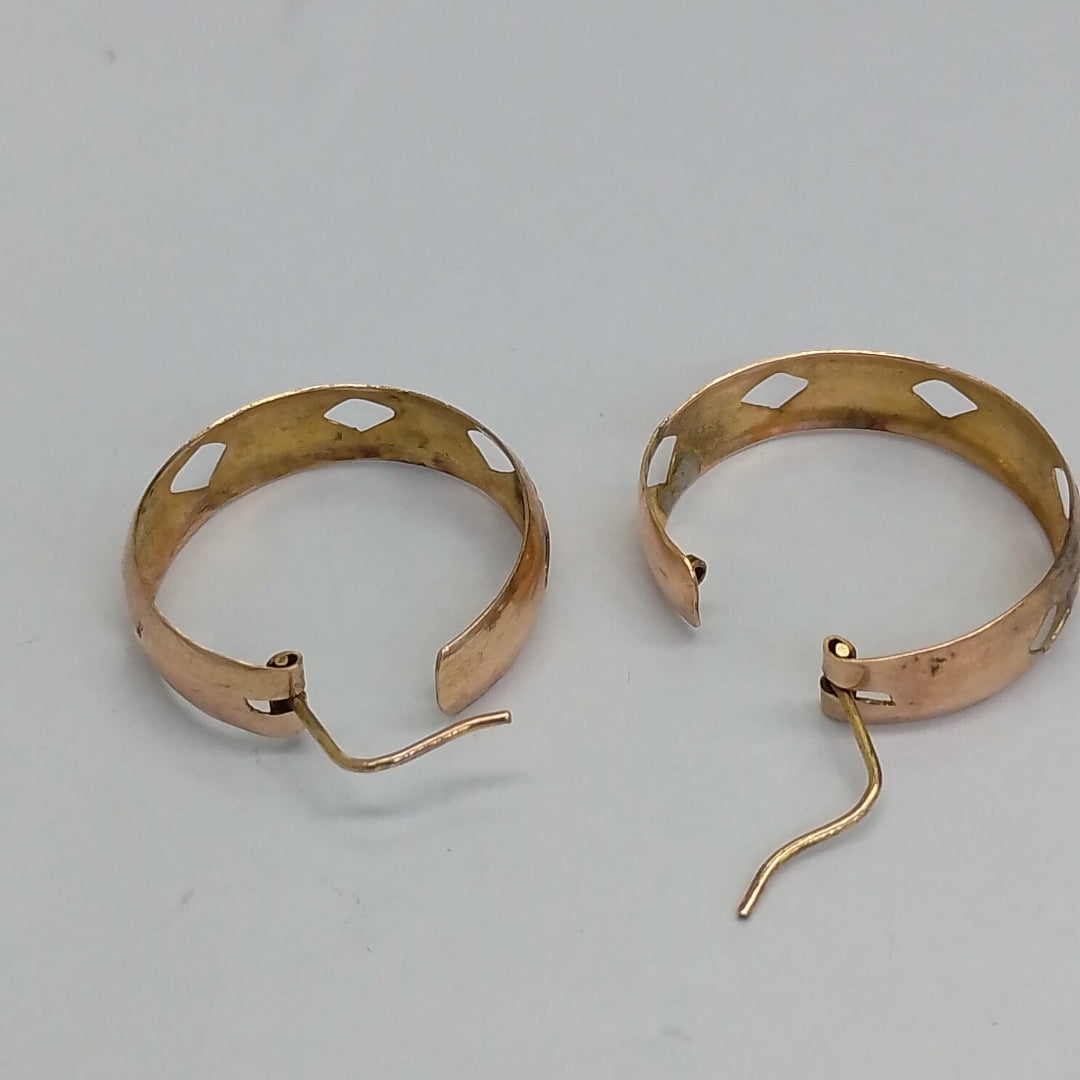 ARRACADAS PAR ORO 10 K 3,40 GRMS (SEMINUEVO)