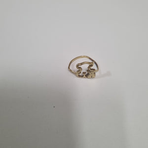 ANILLO. ORO. 10 K 1.8 GRMS (SEMINUEVO)