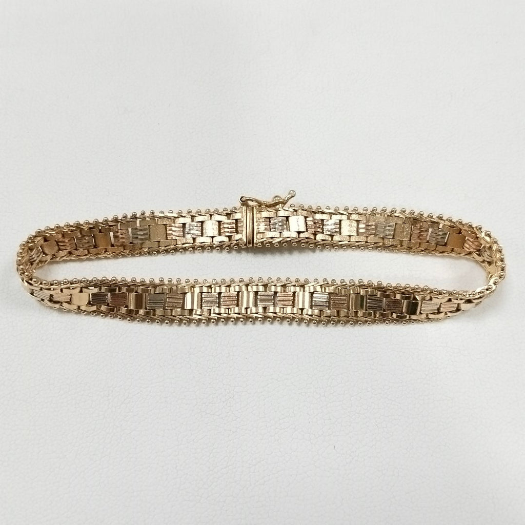 PULSERA ORO 14 K 12,90 GRMS (SEMINUEVO)