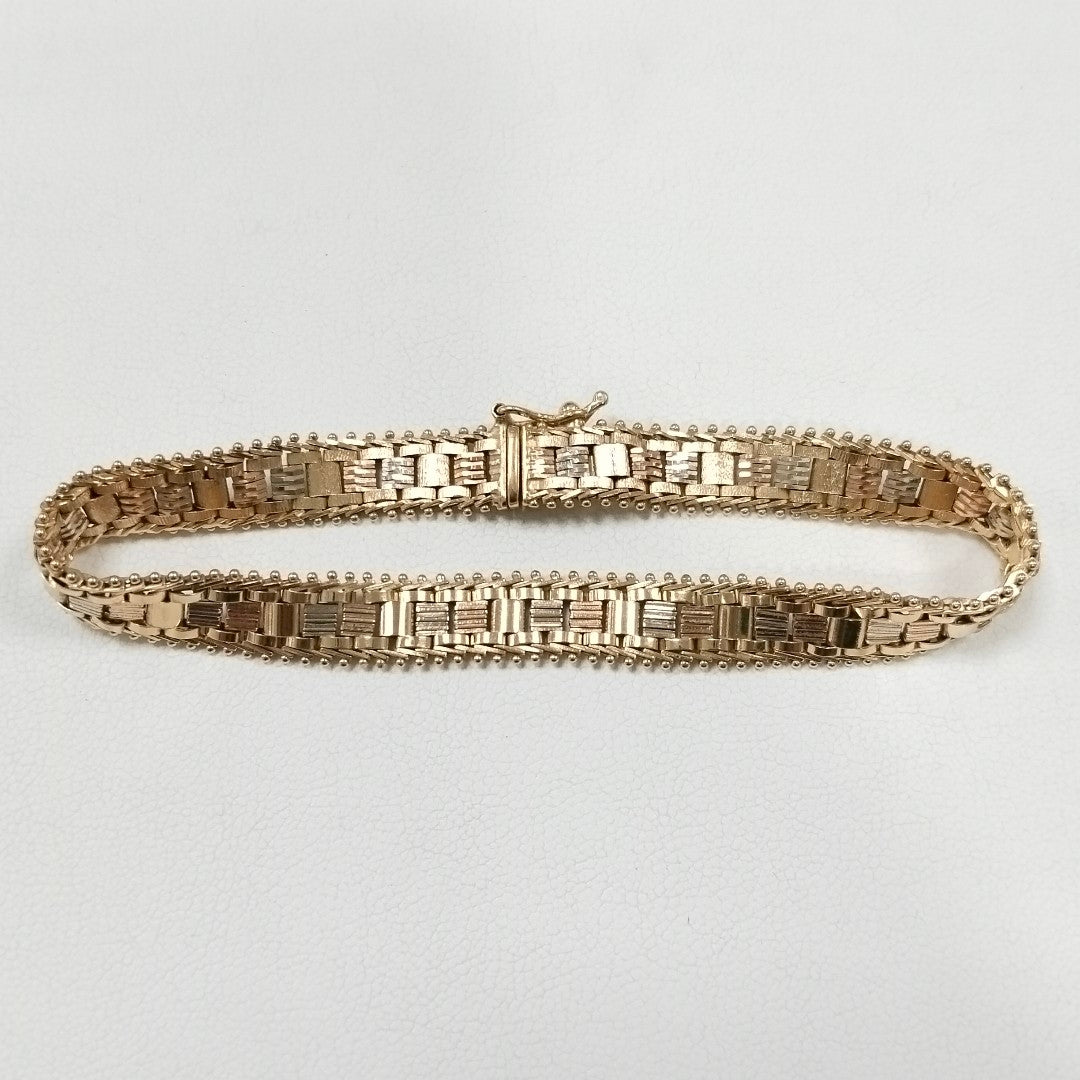 PULSERA ORO 14 K 12,90 GRMS (SEMINUEVO)