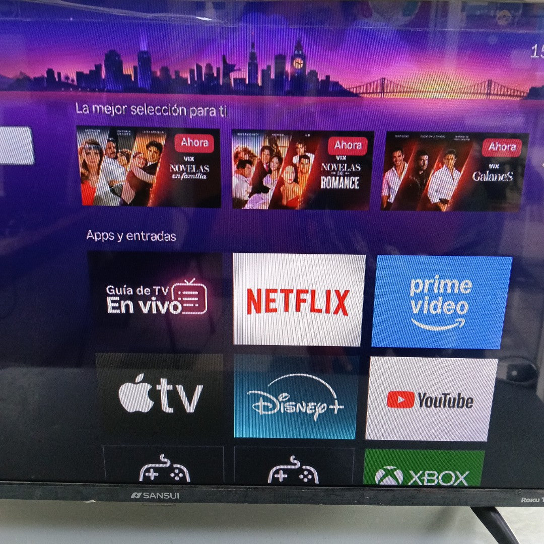 PANTALLA SANSUI SMX32D6HR (2022) 32" LED HD (SEMINUEVO)