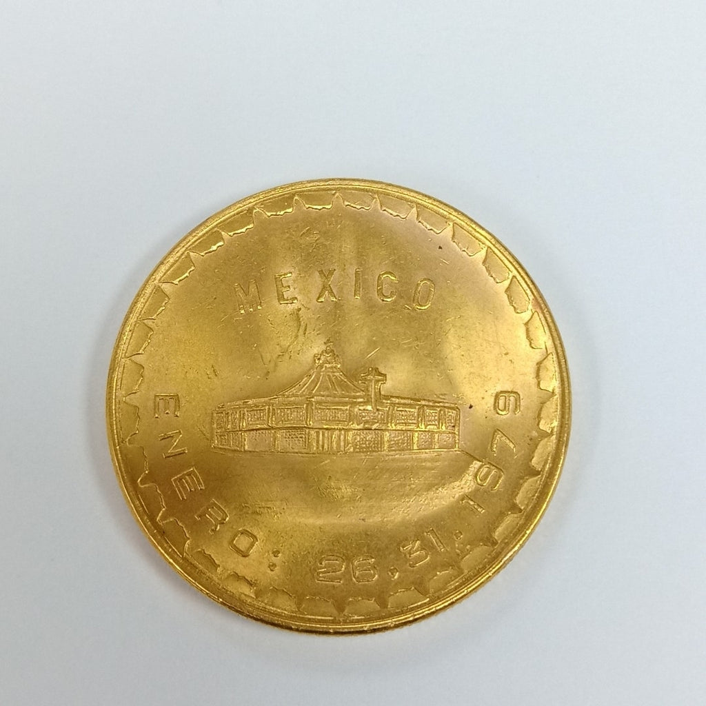 MEDALLA CONMEMORATIVA ORO 21 K 34,60 GRMS (SEMINUEVO)