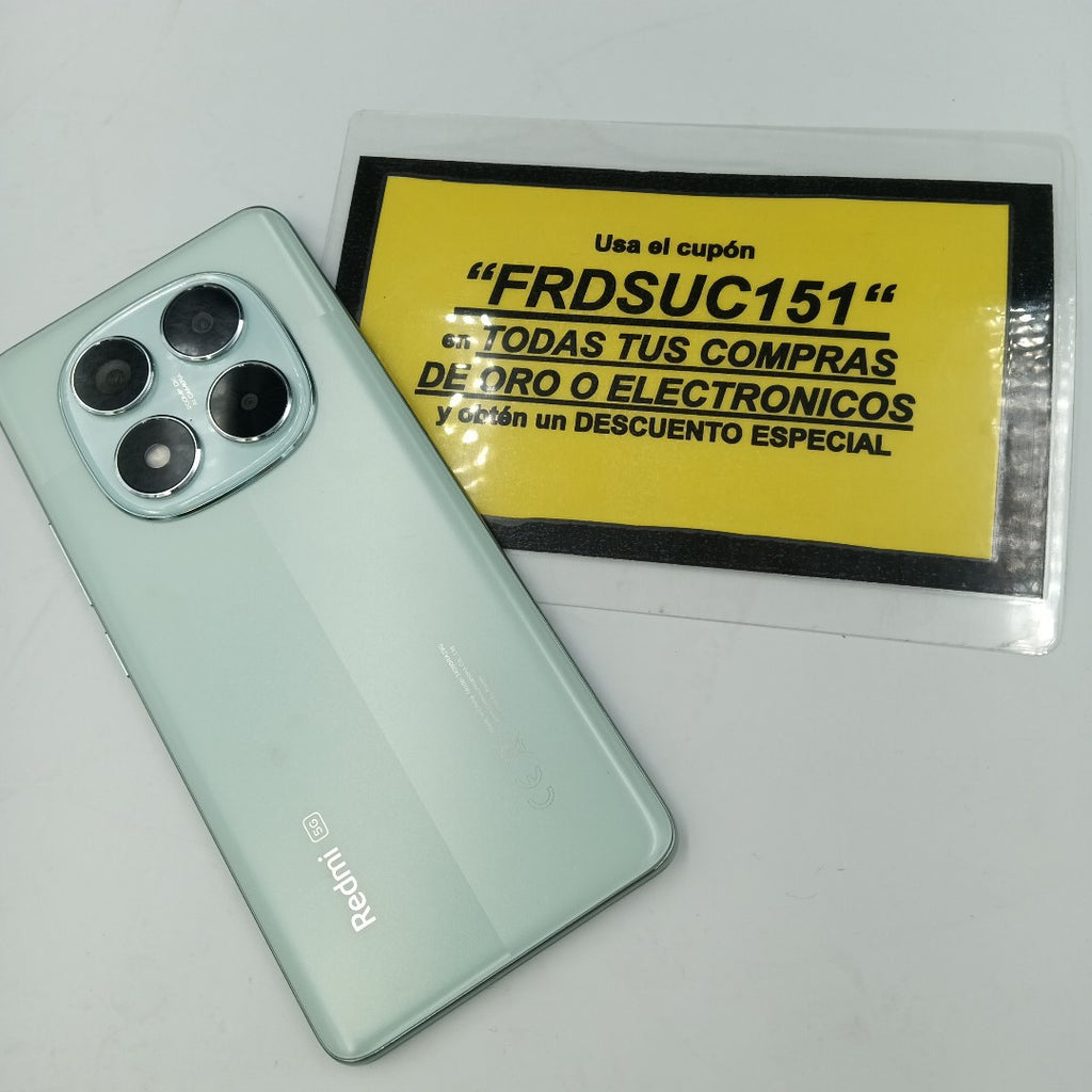 CELULAR XIAOMI REDMI NOTE 14 PRO 5G 24090RA29G (2025) 256 GB 8 GB RAM (SEMINUEVO)