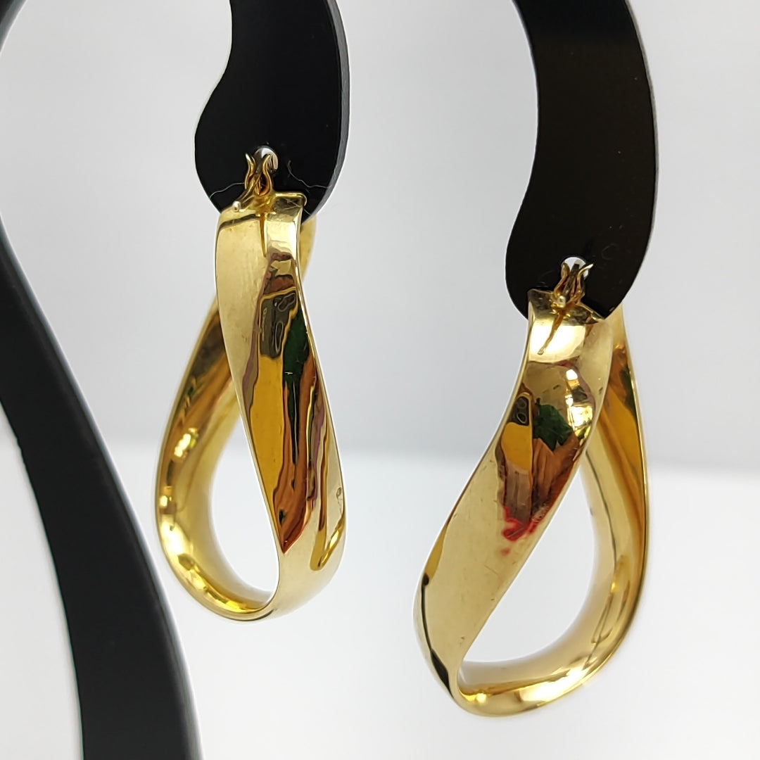 ARRACADAS PAR ORO 14 K 3,20 GRMS (SEMINUEVO)