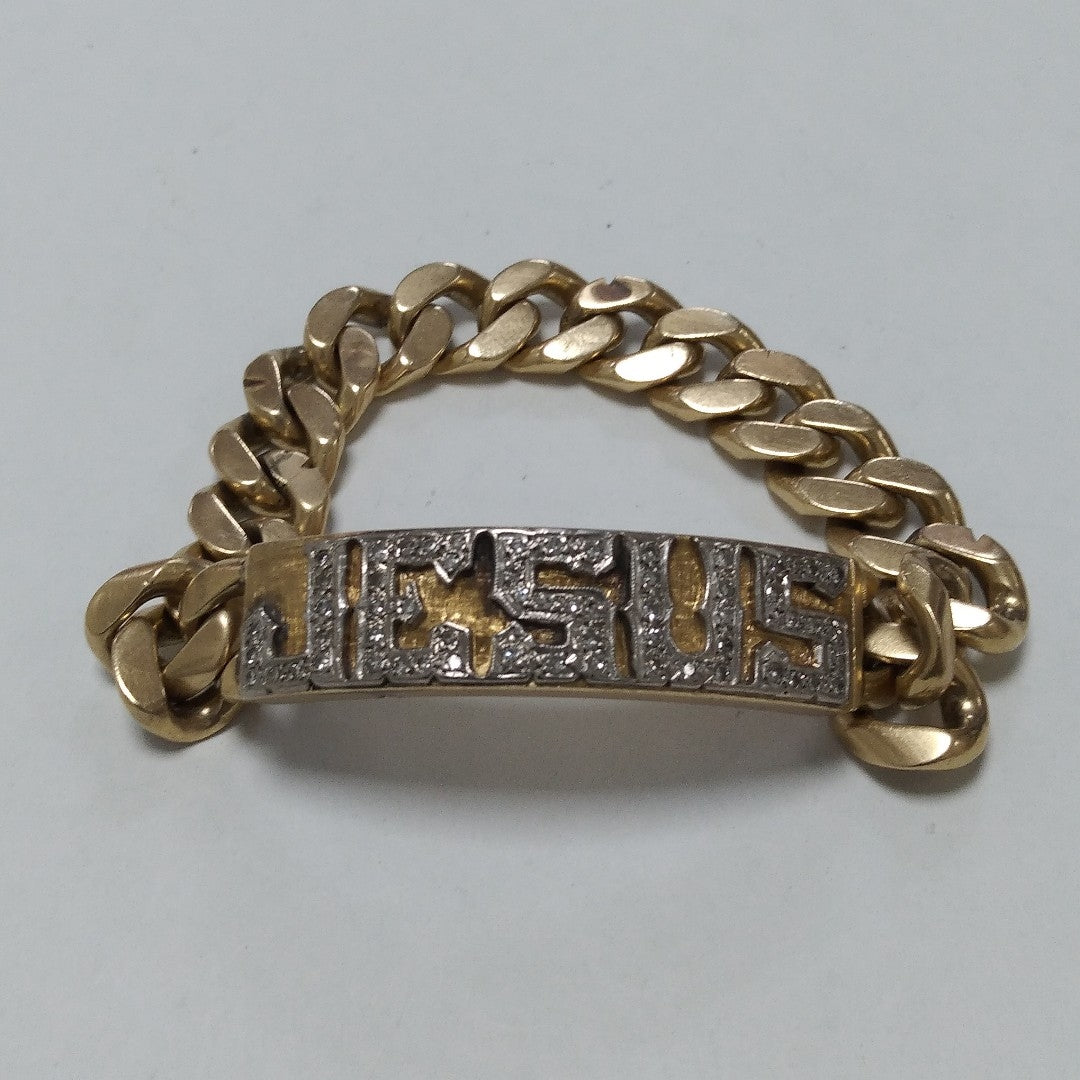 ESCLAVA ORO,PLATA PALADIO 18 K 97,10 GRMS (SEMINUEVO)