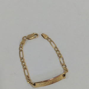 ESCLAVA ORO 14 K 2,60 GRMS (SEMINUEVO)