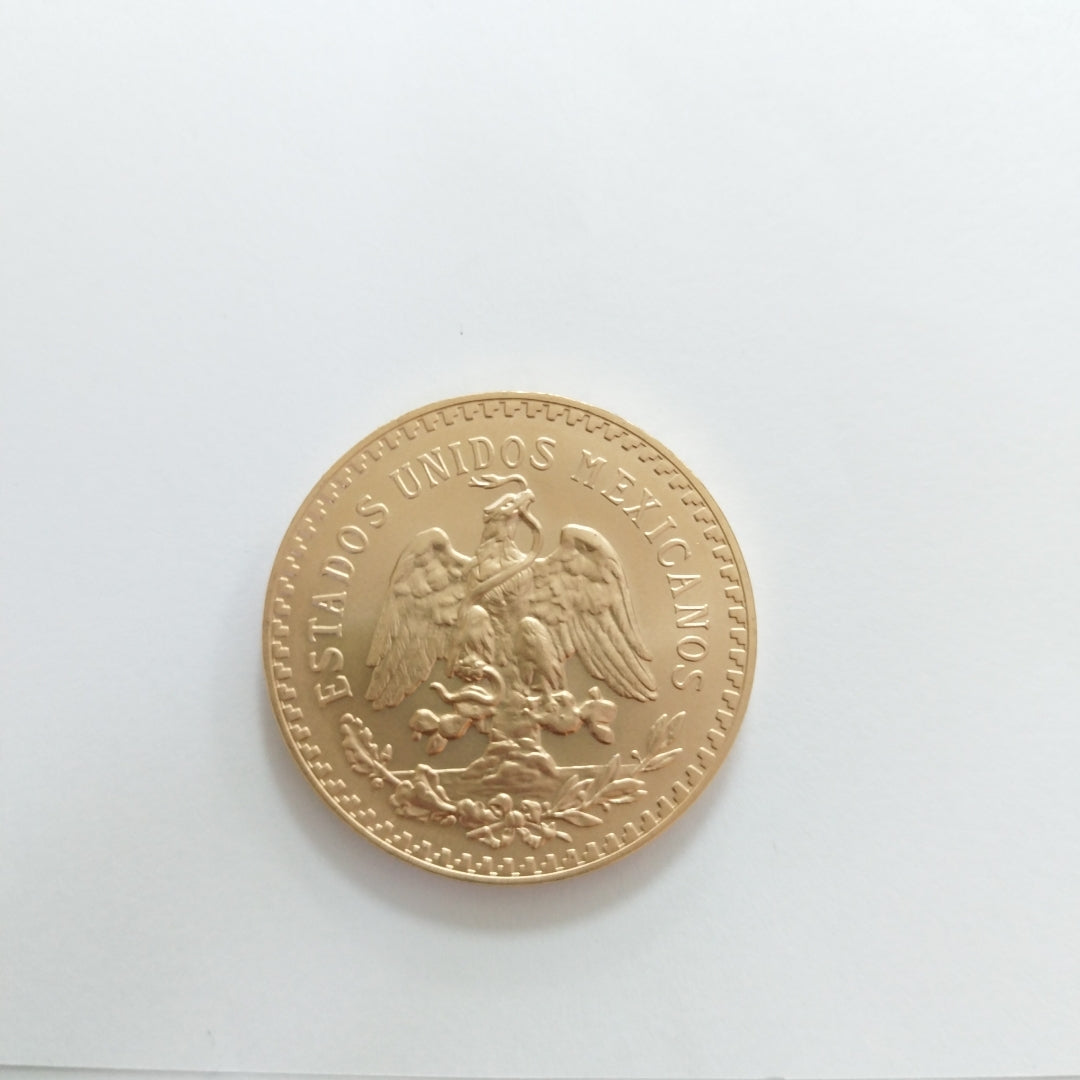 K1 41,60 GRMS - DTO. 0,00 GRMS - 21 K - AVALÚO 79534,21 * IDENTIFICACIÓN MONEDA NOMINATIVA * MONEDAS PESOS 50 PESOS (SEMINUEVO)