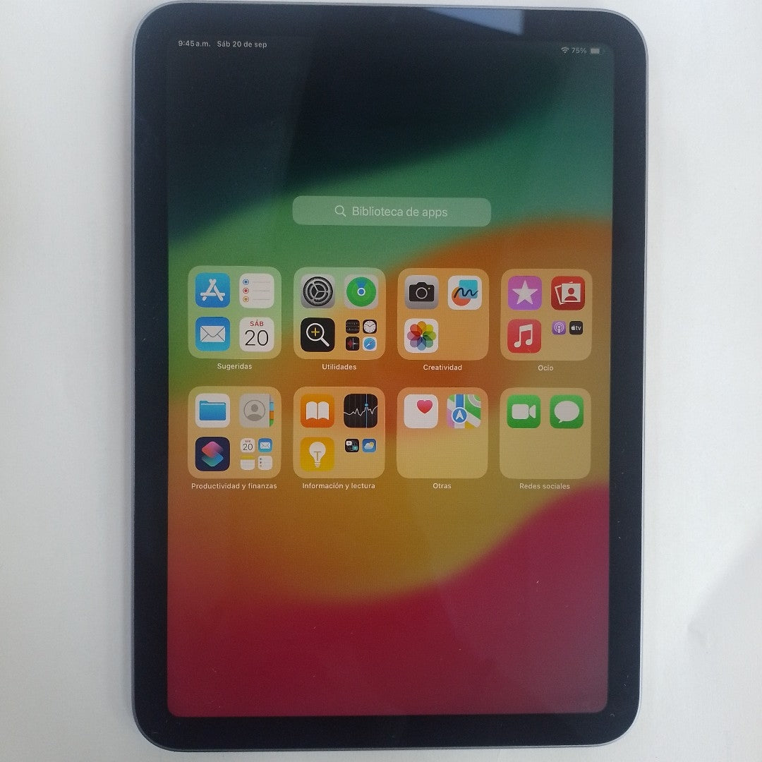 TABLETA APPLE IPAD MINI 6 A2567 256 GB 4 GB RAM (SEMINUEVO)
