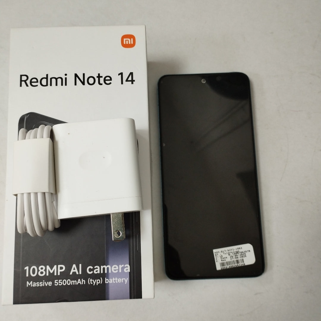 CELULAR XIAOMI REDMI NOTE 14 24117RN76L (2025) 256 GB 8 GB RAM (SEMINUEVO)
