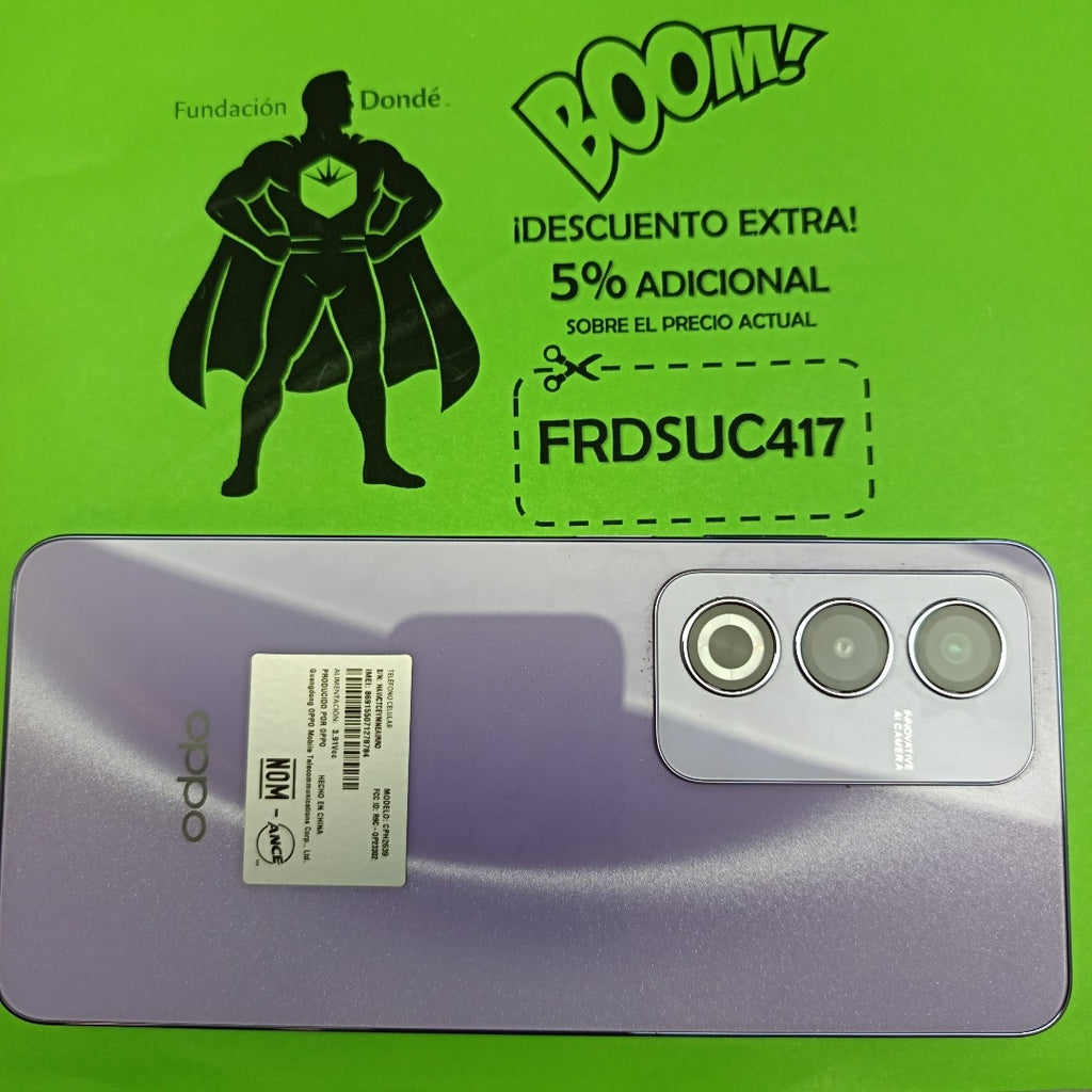 CELULAR OPPO  A80 5G CPH2639 (2024) 256 GB 8 GB RAM (SEMINUEVO)