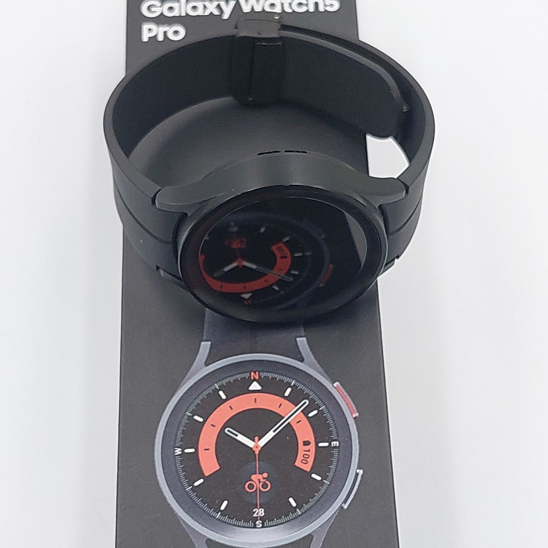 SMARTWATCH SAMSUNG GALAXY WATCH 5 PRO SM-R920 45 MM GPS (SEMINUEVO)
