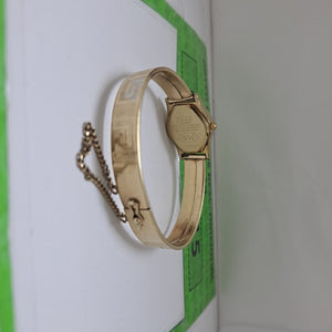 RELOJ CAJA ACERO PULSO ORO. ORO. 10 K 23 GRMS (SEMINUEVO)