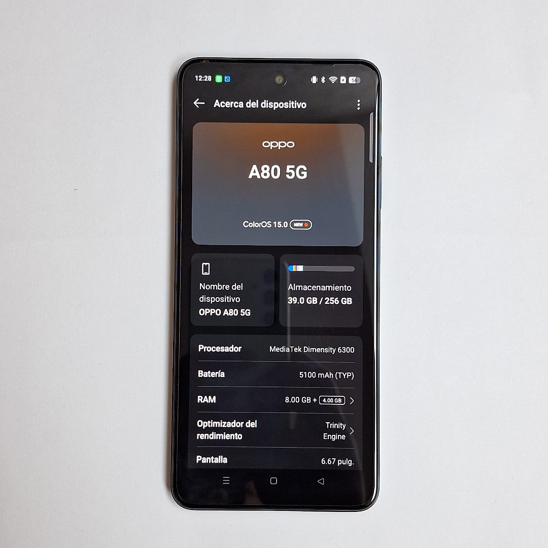 CELULAR OPPO  A80 5G CPH2639 (2024) 256 GB 8 GB RAM