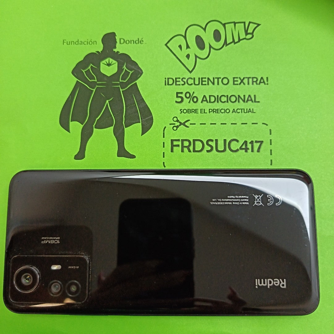 CELULAR XIAOMI REDMI NOTE 12S 2303ERA42L (2023) 256 GB 8 GB RAM (SEMINUEVO)