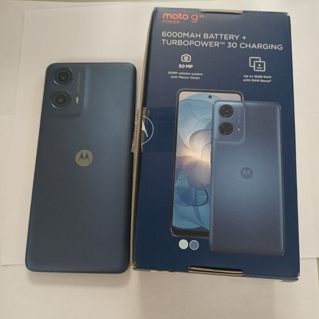 CELULAR MOTOROLA MOTO G24 POWER XT2425-1 (2024) 256 GB 8 GB RAM (SEMINUEVO)