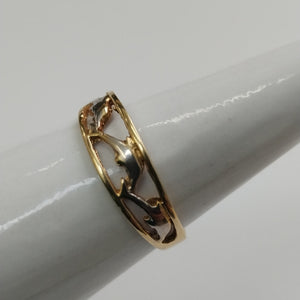 ANILLITO ORO,RODIADO 14 K 1,50 GRMS (SEMINUEVO)