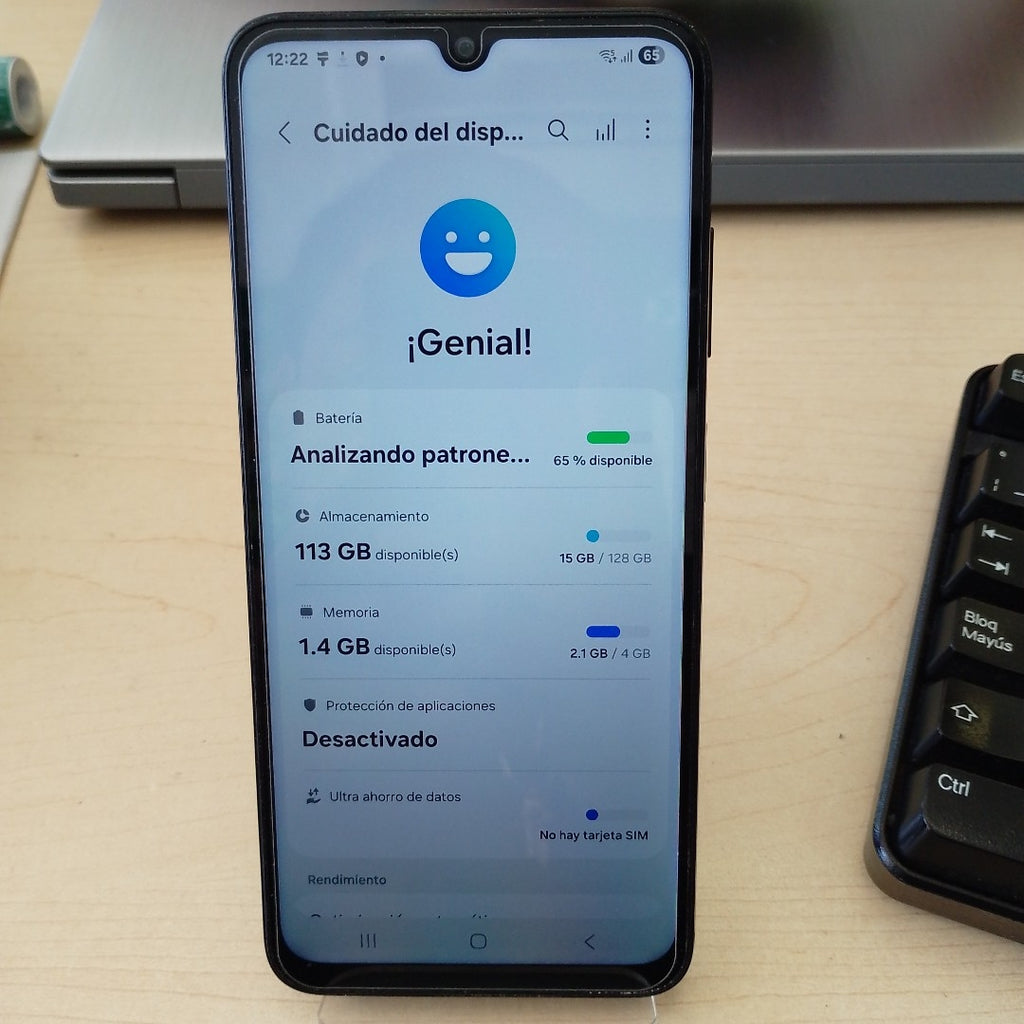 CELULAR SAMSUNG GALAXY A05S SM-A057M/DS 128 GB 4 GB RAM (SEMINUEVO)