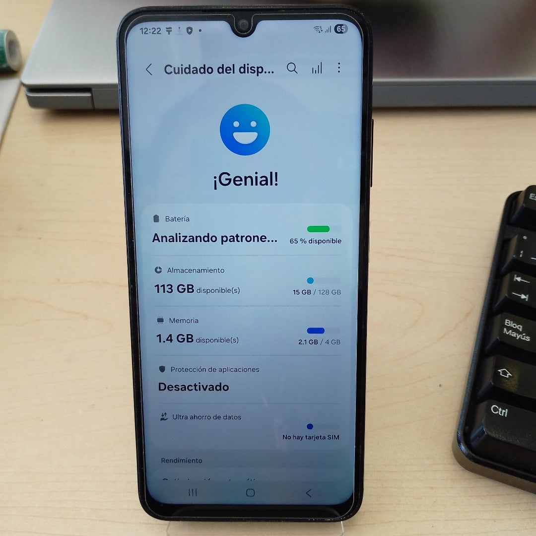CELULAR SAMSUNG GALAXY A05S SM-A057M/DS 128 GB 4 GB RAM (SEMINUEVO)
