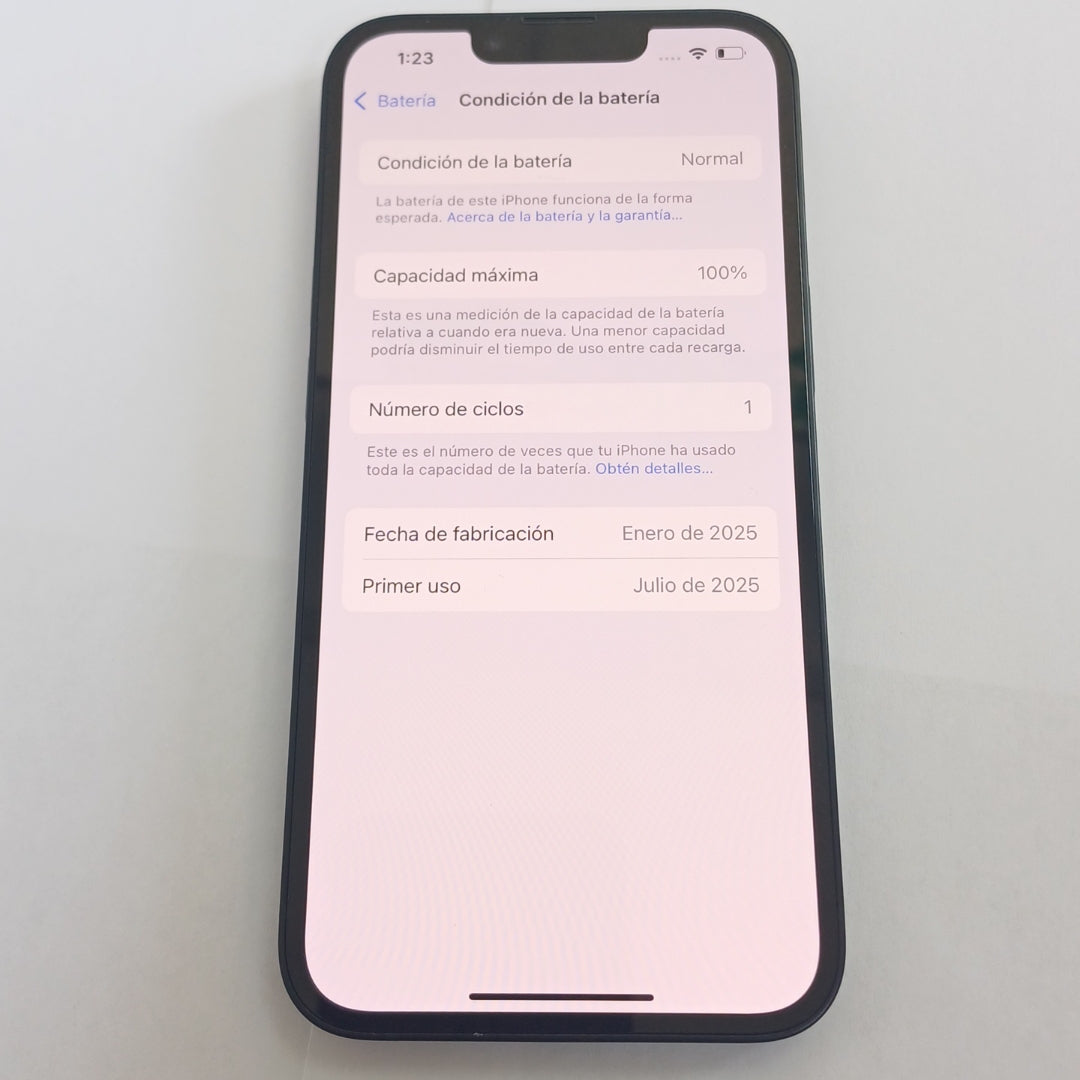 CELULAR APPLE IPHONE 16E A3408 (2025) 128 GB 8 GB RAM (SEMINUEVO)
