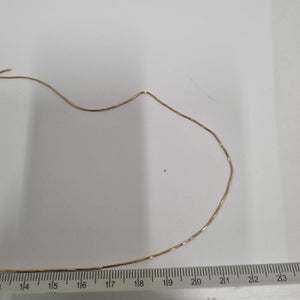 CADENA. ORO. 18 K 2.2 GRMS (SEMINUEVO)