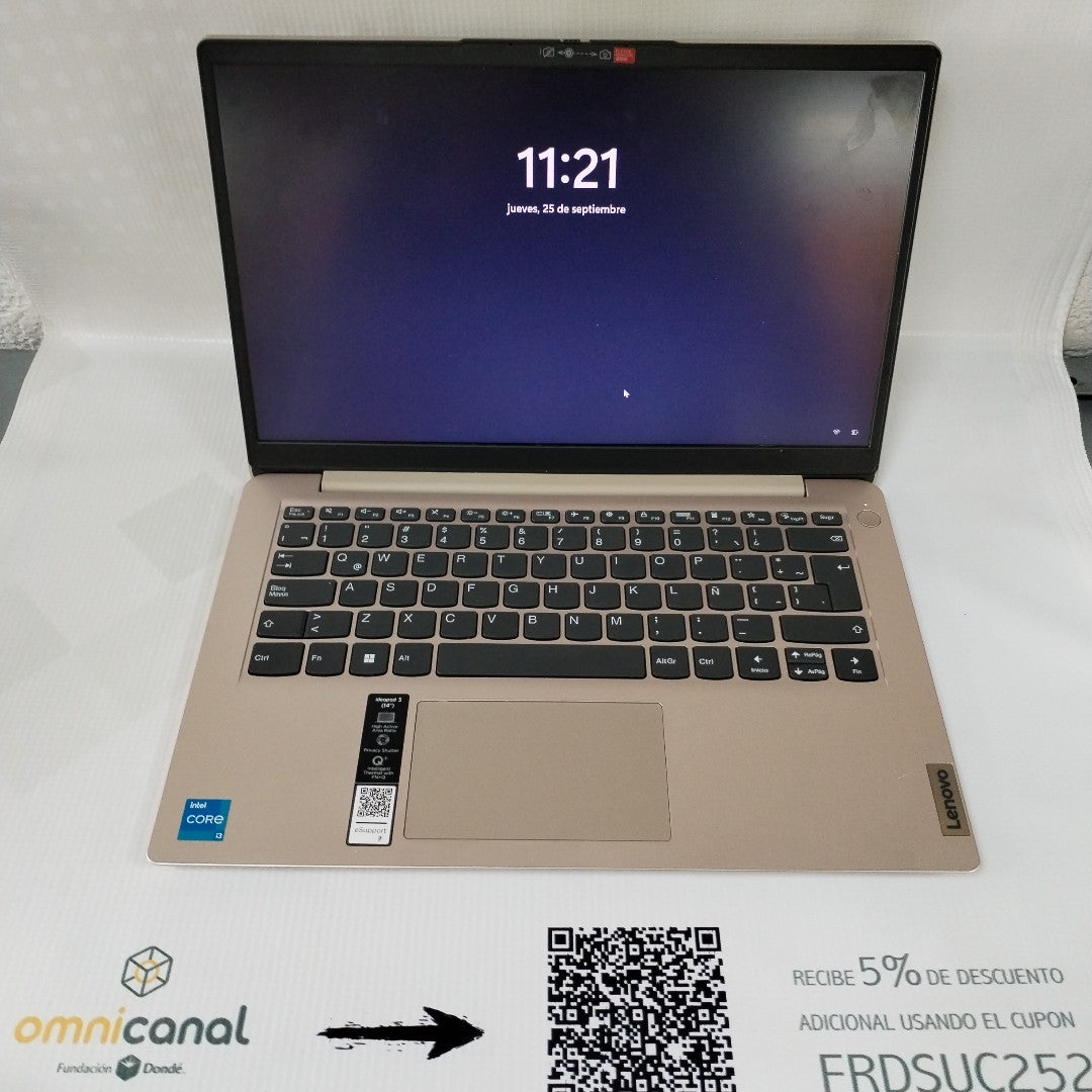 LAPTOP LENOVO IDEAPAD 3 14ITL6 (2022) 1 TB + 256 GB SSD 8 GB RAM (SEMINUEVO)